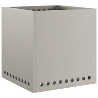 Focolare Marrone 48 x 48 x 50 cm acciaio corten 858987