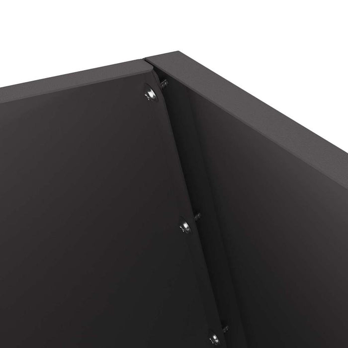 Focolare Nero 50 x 50 x 100 cm Acciaio laminato a freddo 858990