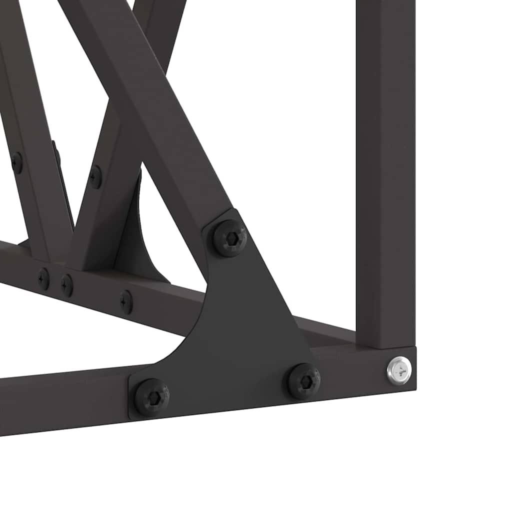 Focolare Marrone 50 x 50 x 35 cm acciaio corten 858993