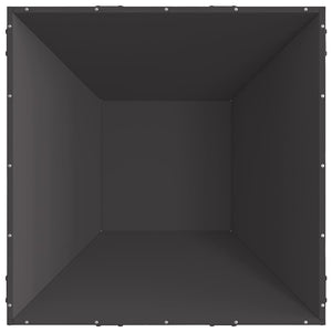 Focolare Nero 80 x 80 x 40 cm Acciaio laminato a freddo 858994