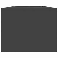 Focolare Nero 160 x 45 x 35 cm Acciaio laminato a freddo 859002