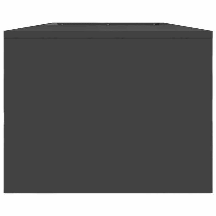 Focolare Nero 160 x 45 x 35 cm Acciaio laminato a freddo 859002