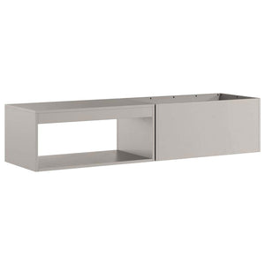 Focolare-Stufa-Camino Marrone 160 x 45 x 35 cm Acciaio