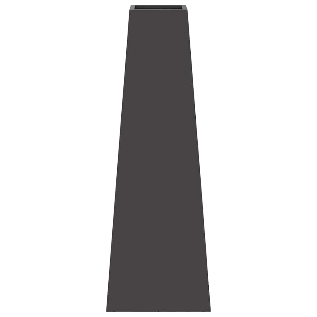 Focolare Nero 50 x 35 x 100 cm Acciaio 859004