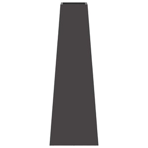 Focolare Nero 50 x 35 x 100 cm Acciaio 859004