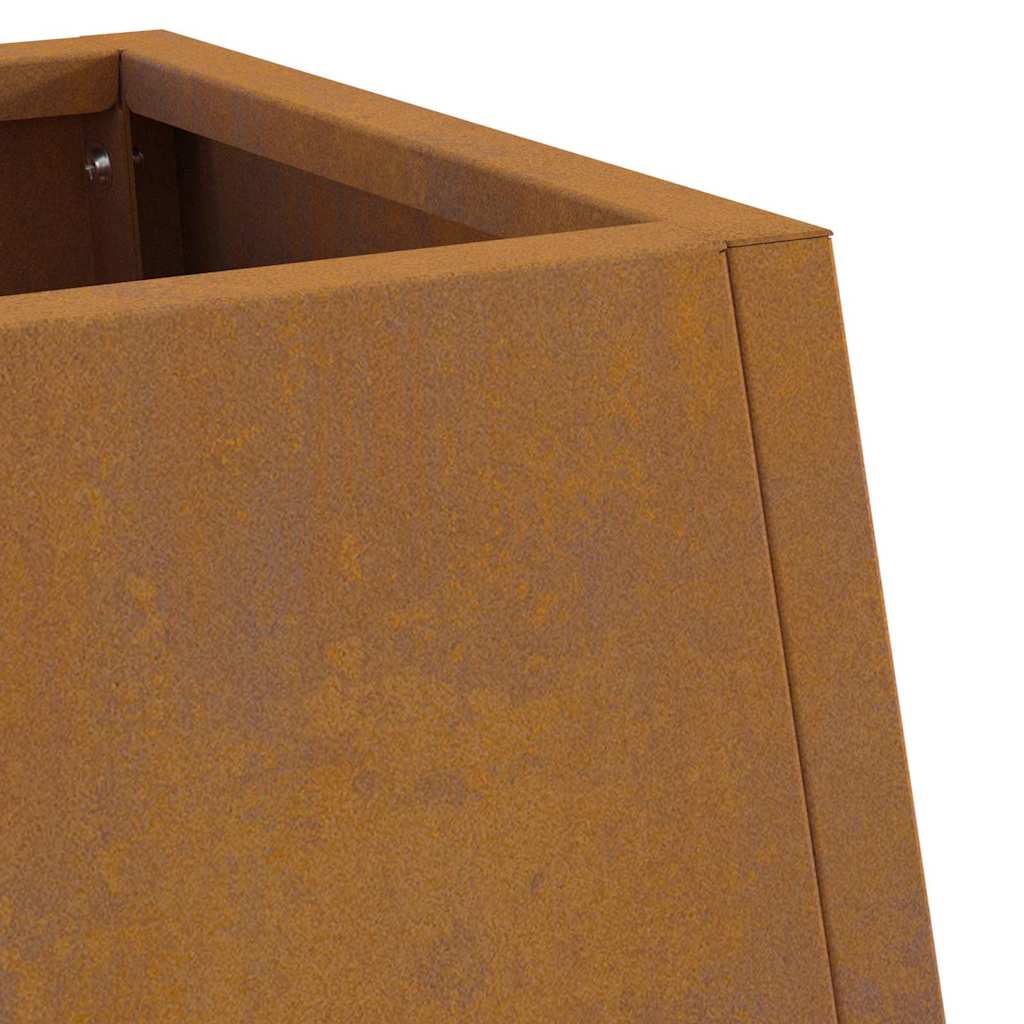 Focolare Marrone 50 x 35 x 100 cm acciaio corten 859005