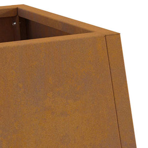 Focolare Marrone 50 x 35 x 100 cm acciaio corten 859005