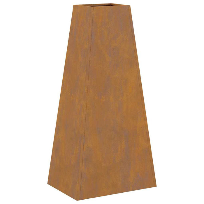 Focolare Marrone 50 x 35 x 100 cm acciaio corten 859005