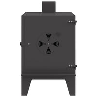 Stufa da campeggio Nero 35 x 50 x 60 cm Acciaio 859840