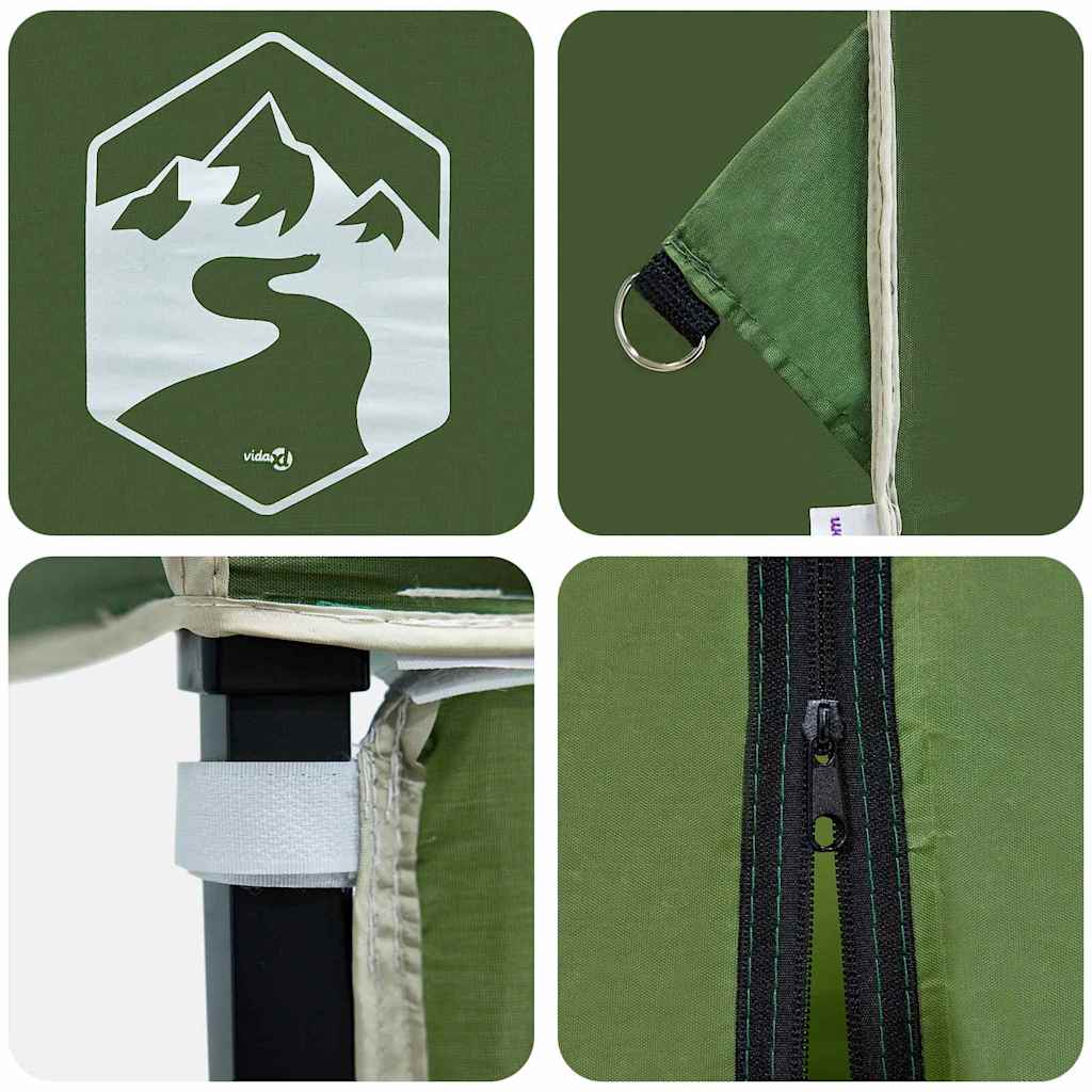 Tenda Aggiuntiva Pop-Up Verde 200 x 200 cm Tessuto 42007375