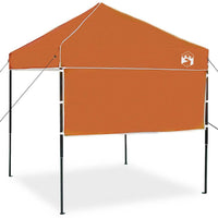 Tenda Aggiuntiva Pop-Up Arancione 200 x 200 cm Tessuto 42007376