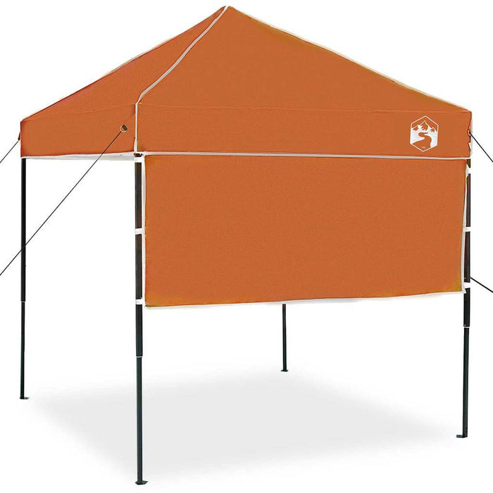 Tenda Aggiuntiva Pop-Up Arancione 200 x 200 cm Tessuto 42007376