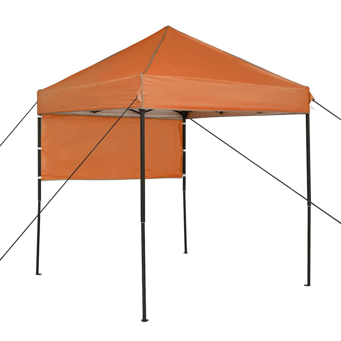 Tenda Aggiuntiva Pop-Up Arancione 200 x 200 cm Tessuto 42007376