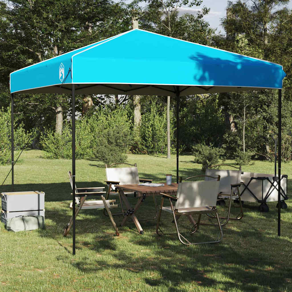 vidaXL Tenda Aggiuntiva Pop-Up Blu 250 x 250 cm Tessuto