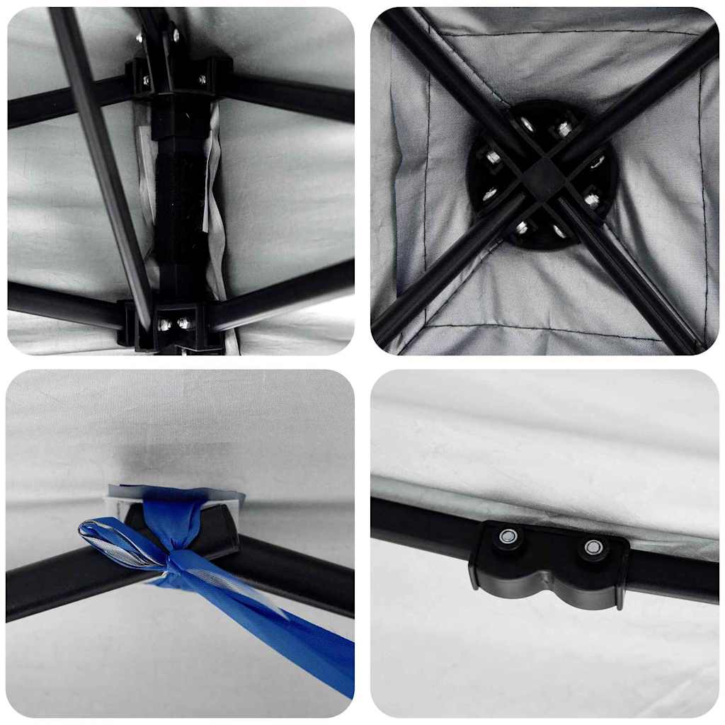 Tenda Aggiuntiva Pop-Up Arancione 250 x 250 cm Tessuto 42007379