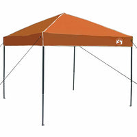 Tenda Aggiuntiva Pop-Up Arancione 250 x 250 cm Tessuto 42007379
