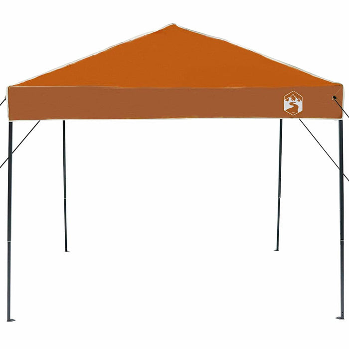vidaXL Tenda Aggiuntiva Pop-Up Arancione 250 x 250 cm Tessuto