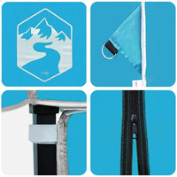 Tenda Aggiuntiva Pop-Up Blu 250 x 250 cm Tessuto 42007380