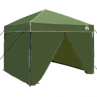 vidaXL Tenda Aggiuntiva Pop-Up Verde 250 x 250 cm Tessuto