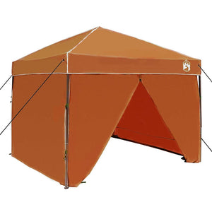 Tenda Aggiuntiva Pop-Up Arancione 250 x 250 cm Tessuto 42007382