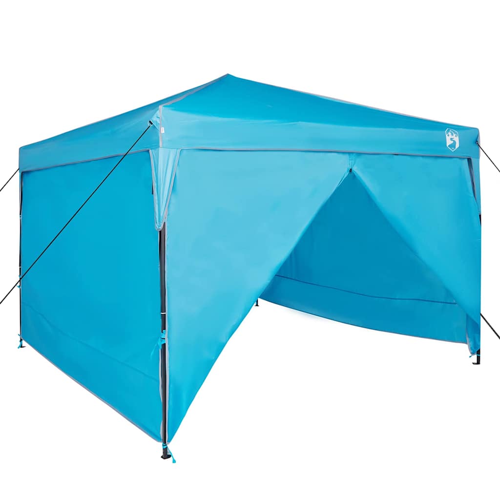 vidaXL Tenda Aggiuntiva Pop-Up Blu 300 x 300 cm Tessuto