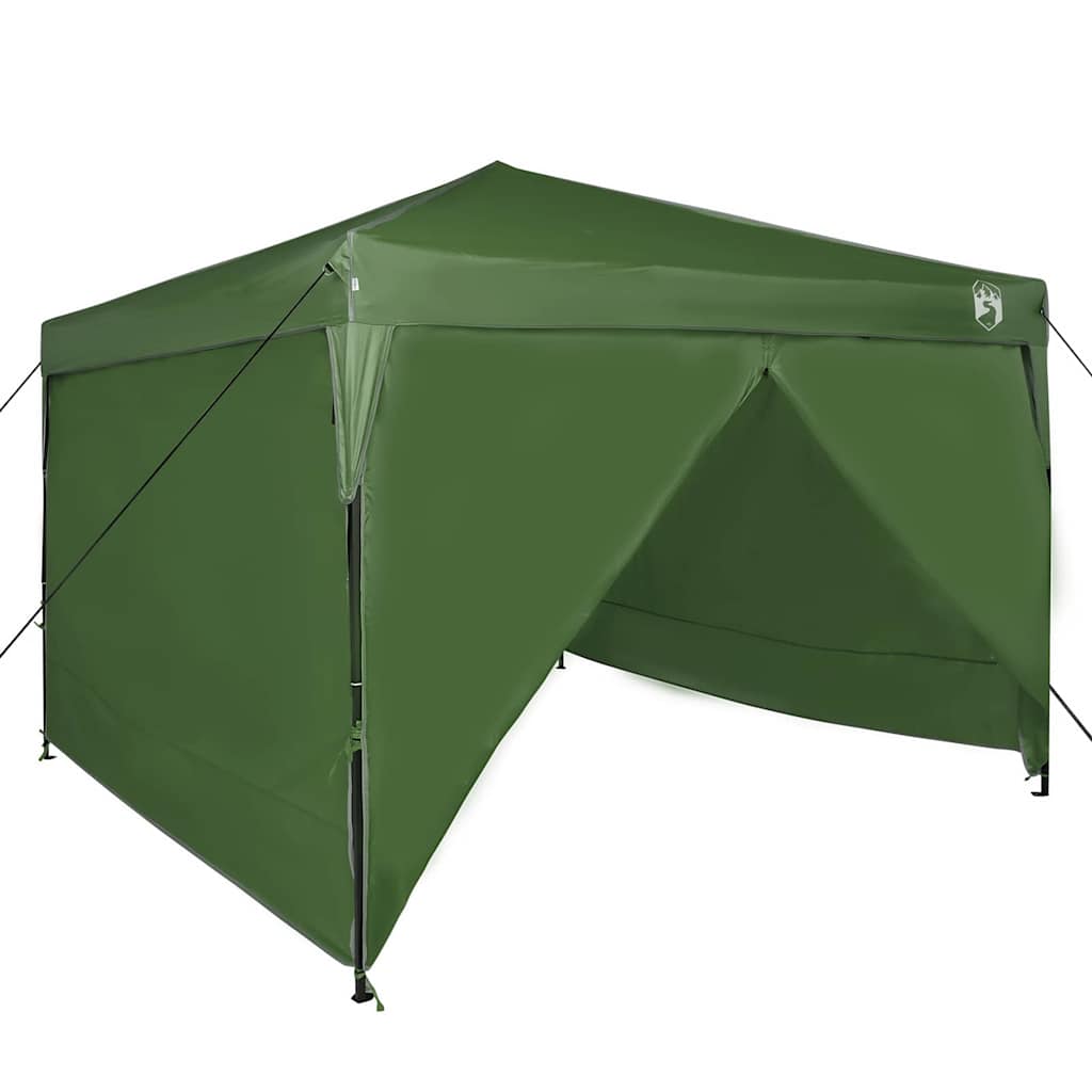 vidaXL Tenda Aggiuntiva Pop-Up Verde 300 x 300 cm Tessuto