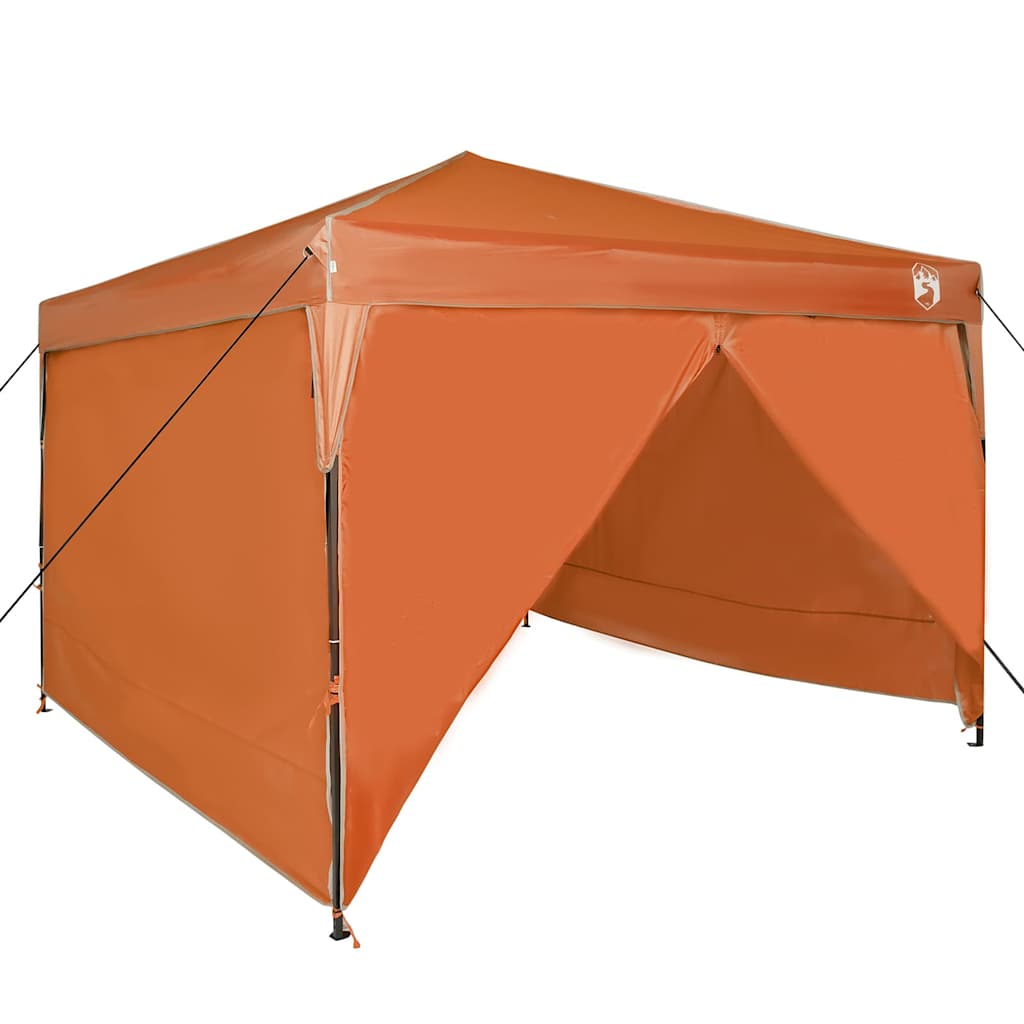 vidaXL Tenda Aggiuntiva Pop-Up Arancione 300 x 300 cm Tessuto
