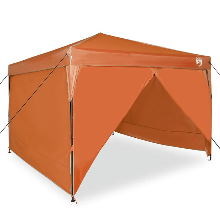 Tenda Aggiuntiva Pop-Up Arancione 300 x 300 cm Tessuto 42007385