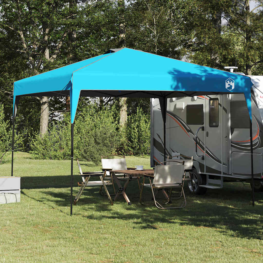 Tenda Aggiuntiva Pop-Up Blu 300 x 300 cm Tessuto 42007386