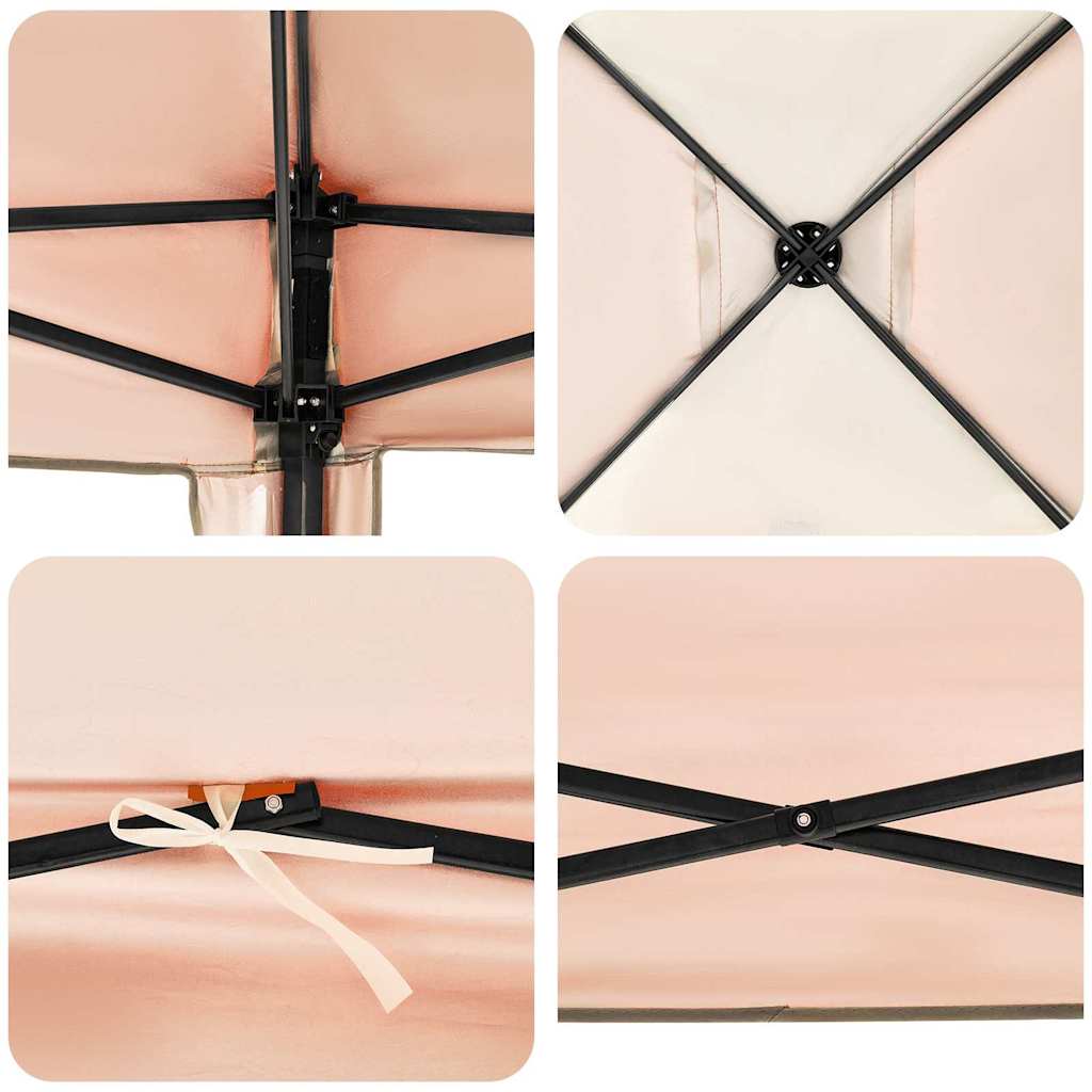 Tenda Aggiuntiva Pop-Up Arancione 300 x 300 cm Tessuto 42007388