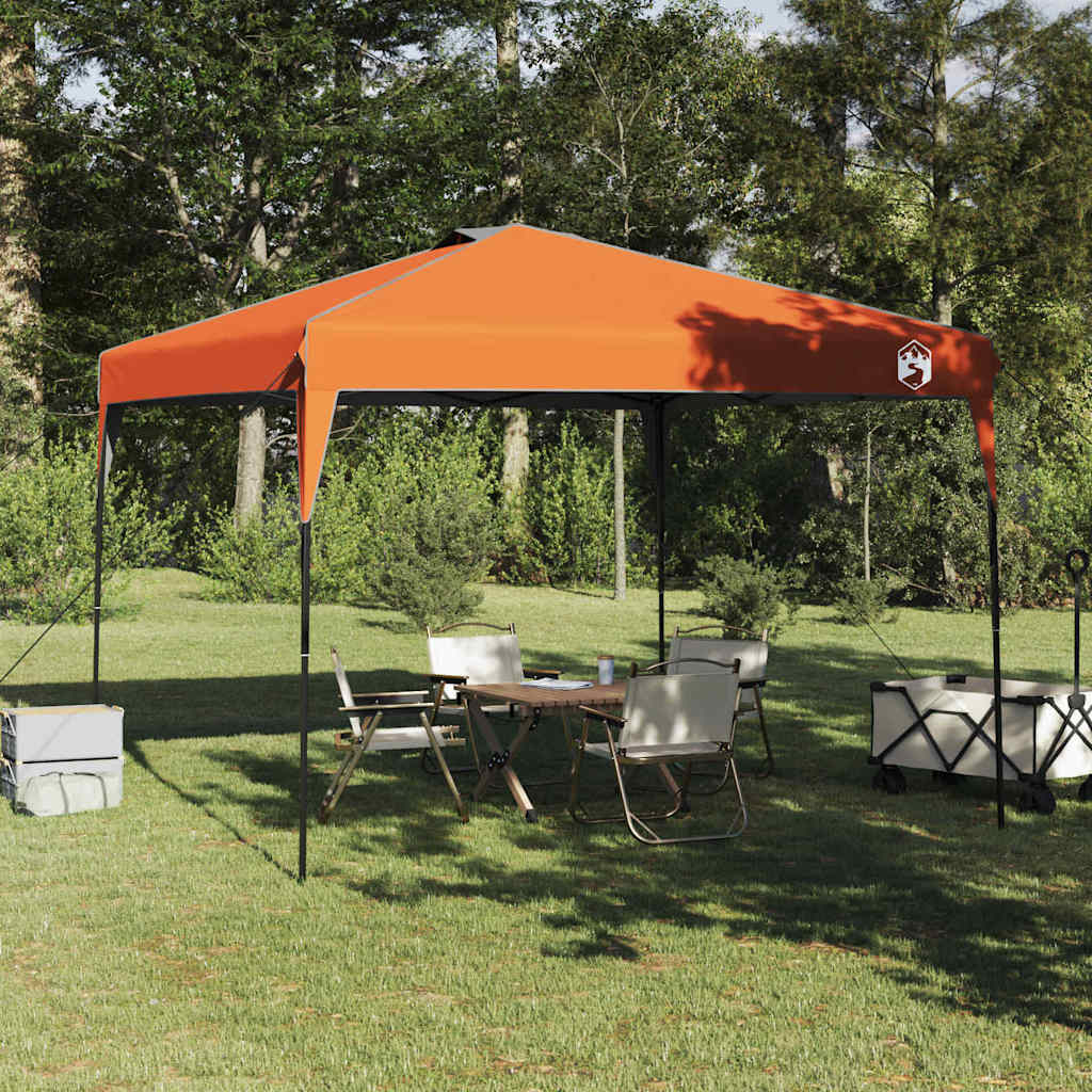 Tenda Aggiuntiva Pop-Up Arancione 300 x 300 cm Tessuto 42007388