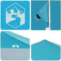 vidaXL Tenda Aggiuntiva Pop-Up Blu 400 x 400 cm Tessuto