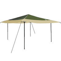 vidaXL Tenda Aggiuntiva Pop-Up Verde 400 x 400 cm Tessuto