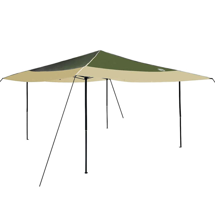 vidaXL Tenda Aggiuntiva Pop-Up Verde 400 x 400 cm Tessuto