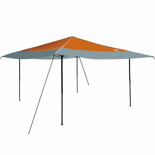 Tenda Aggiuntiva Pop-Up Arancione 400 x 400 cm Tessuto 42007391