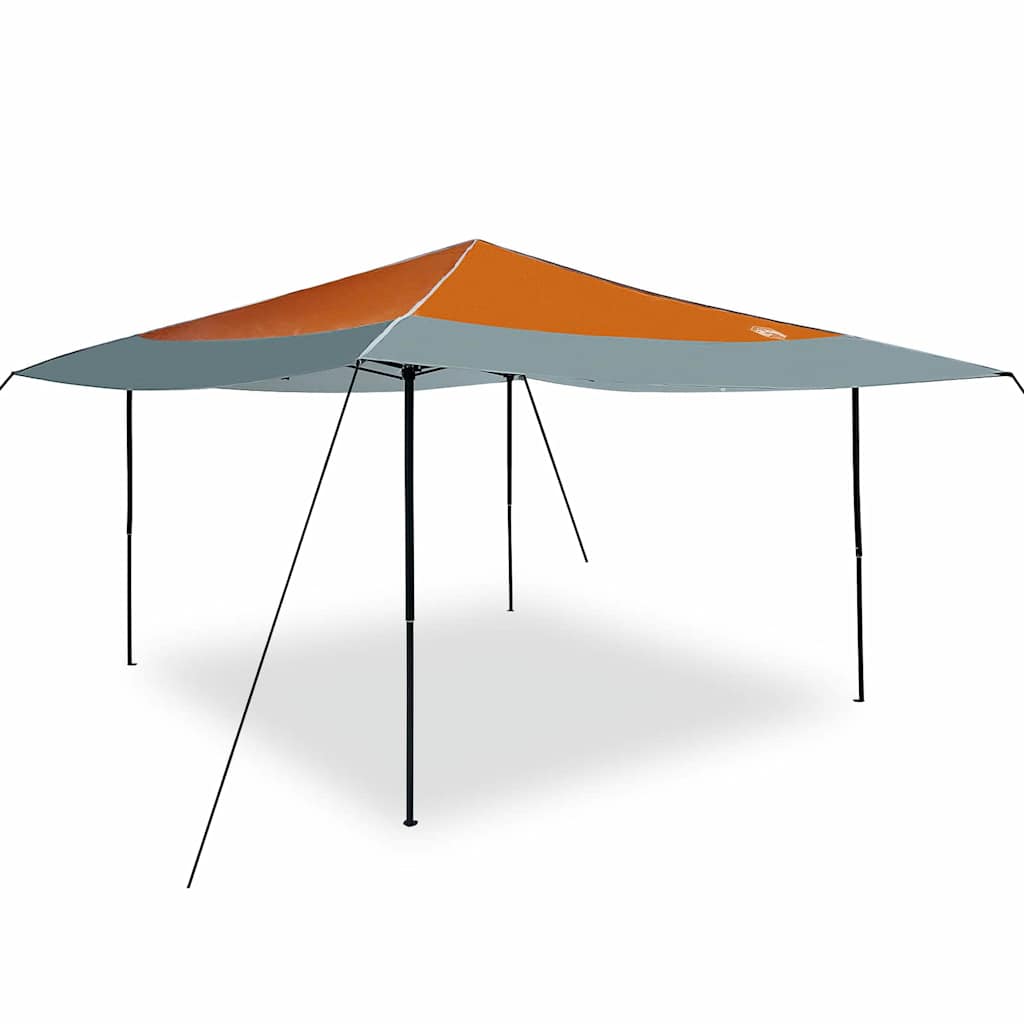 vidaXL Tenda Aggiuntiva Pop-Up Arancione 400 x 400 cm Tessuto