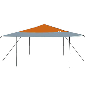 Tenda Aggiuntiva Pop-Up Arancione 400 x 400 cm Tessuto 42007391