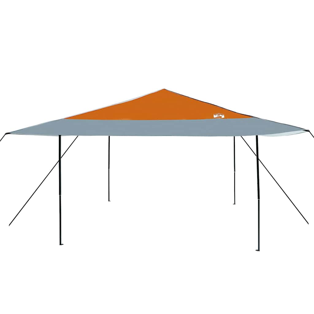 vidaXL Tenda Aggiuntiva Pop-Up Arancione 400 x 400 cm Tessuto