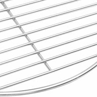 Griglia per barbecue Argento 43 x 43 cm Acciaio inossidabile 42008307