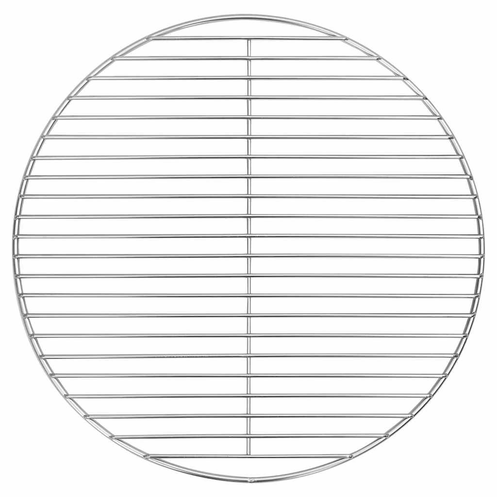Griglia per barbecue Argento 43 x 43 cm Acciaio inossidabile 42008307