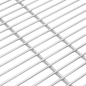 Griglia per barbecue Argento 60 x 60 cm Acciaio inossidabile 42008309