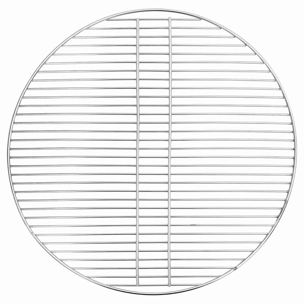 Griglia per barbecue Argento 60 x 60 cm Acciaio inossidabile 42008309