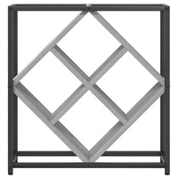 Portabottiglie Grigio 51 x 18 x 52.5 cm Legno multistrato 868222