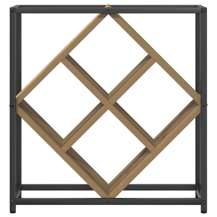 Portabottiglie rovere artigianale 51 x 18 x 52.5 cm 868224