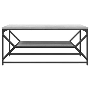 Tavolino da Salotto-Tavolino da soggiorno-Tavolo Grigio Sonoma 90 x 50 x 40 cm