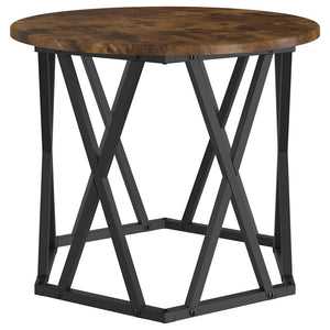 Tavolo laterale 2 pcs Rovere fumo 50 x 50 x 40 cm 868245