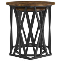 Tavolino da salotto 2 pcs Rovere fumo 50 x 50 x 50 cm 868263