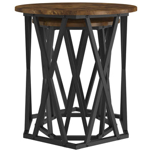 Tavolino da salotto 2 pcs Rovere fumo 50 x 50 x 50 cm 868263