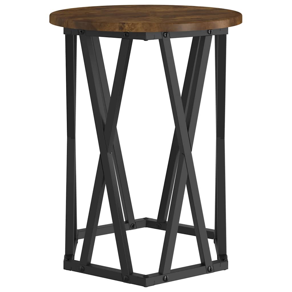 Tavolino da salotto 2 pcs Rovere fumo 50 x 50 x 50 cm 868263