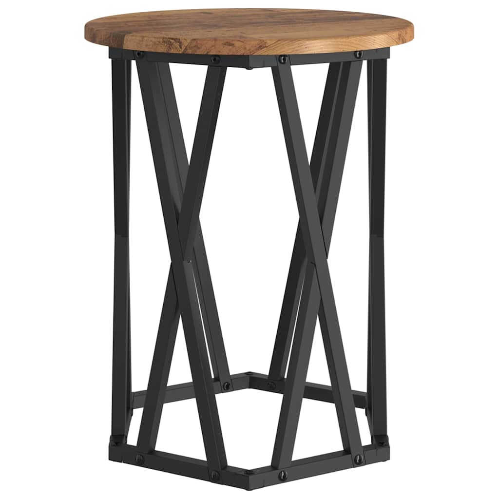 Tavolino da salotto 2 pcs Legno vecchio 50 x 50 x 50 cm 868265